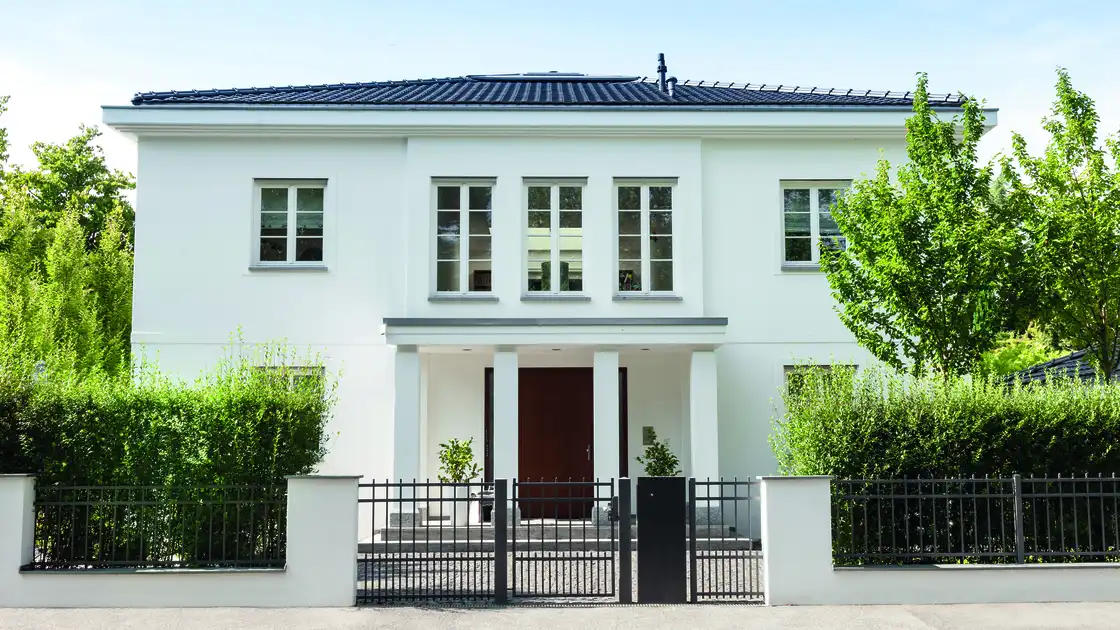 Einfamilienhaus mit großem Eingangsbereich