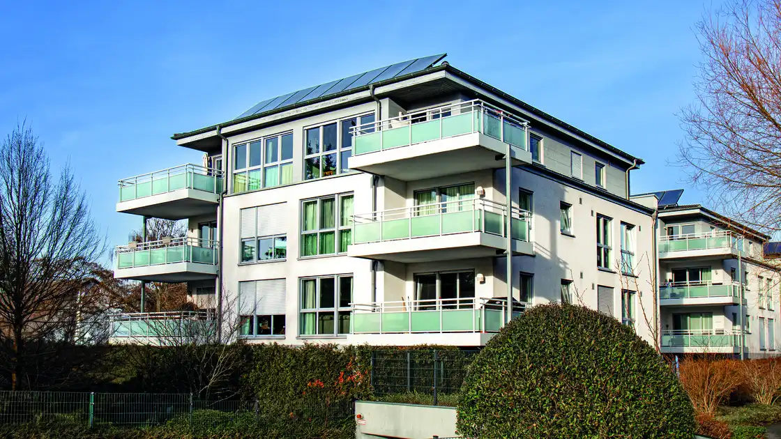 Ein Wohngebäude am Bergesweg