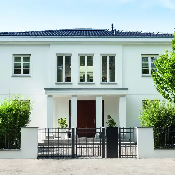 Einfamilienhaus mit großem Eingangsbereich