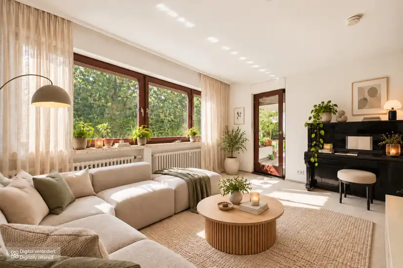 Wohnzimmer (KI-Generiert)